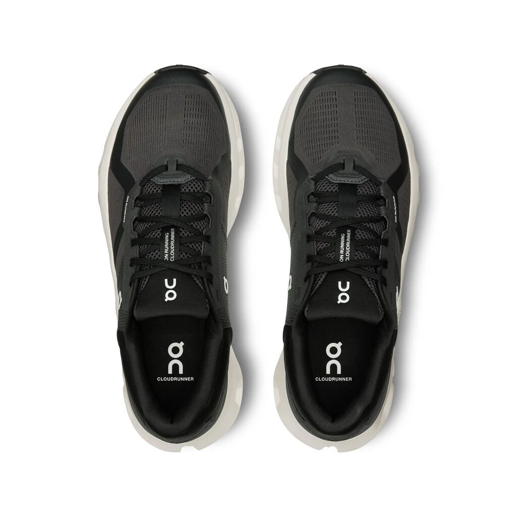 'On Running' Women's Cloudrunner 2 - Eclipse / Black (Wide) 2 'On Running' Women's Cloudrunner 2 - Eclipse / Black (Wide) - Image 2