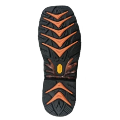 'R. Watson' Men's 12" Western EH WP Soft Toe - Hazel Bay / Smoke Grey -Travs Outfitter Store Vibram Outsole e1637349522306