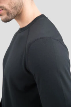 'Terramar' Men's 4.0 Military Fleece Heritage Crew - Black (Tall) -Travs Outfitter Store W8369 010 4 f7096977 5bbf 407a 9e8d 2154666e283d