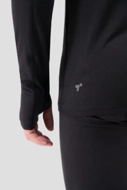 'Terramar' Men's 2.0 Thermolator® Performance Half Zip - Black -Travs Outfitter Store W9727 010 8