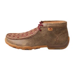 'Twisted X' Women's Diamond Chukka Driving Moc - Bomber / Mahogany -Travs Outfitter Store WDM0071.02