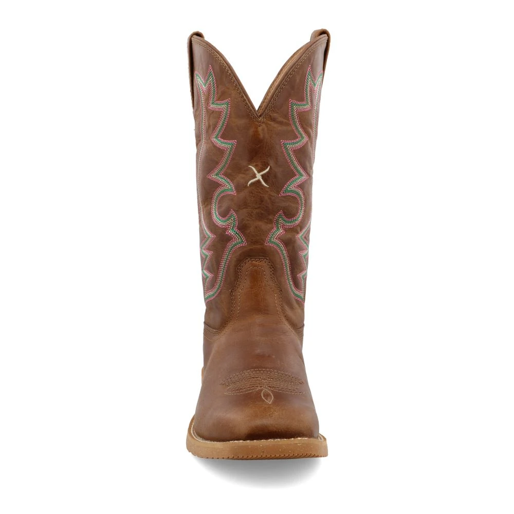 'Twisted X' Women's 11" Tech X Western Square Toe - Roasted Pecan 4 'Twisted X' Women's 11" Tech X Western Square Toe - Roasted Pecan - Image 4
