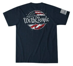 'Howitzer' Men's "We Circle" T-Shirt - Midnight Blue