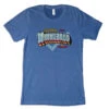 'Dale Brisby' Winnebago Post Card Tee - Blue