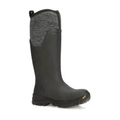 'Muck' Women's 16.9" Arctic Ice AGAT WP Tall Boot - Black / Jersey Heather -Travs Outfitter Store as2tv 100 HERO