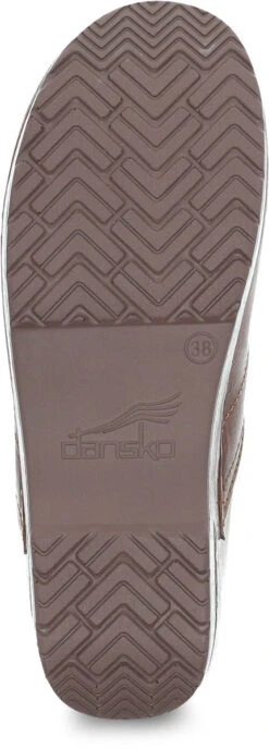 'Dansko' Women's Professional Clog - Saddle Full Grain -Travs Outfitter Store bottom 106531412