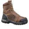 'Carhartt' Men's 8" Rugged Flex® Int. MetGuard WP Comp Toe - Brown