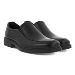 'Ecco' Men's Helsinki 2 Slip On Dress Shoe - Black -Travs Outfitter Store ecco 500154 01001 pair