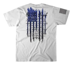 'Howitzer' Men's Blessings Of Liberty Short Sleeve Tee - White