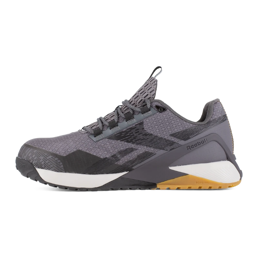 'Reebok' Men's Nano X1 Adventure Work ESD Comp Toe - Grey / Black 3 'Reebok' Men's Nano X1 Adventure Work ESD Comp Toe - Grey / Black - Image 3