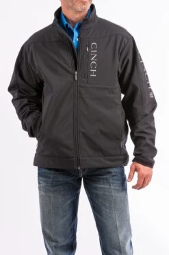 'Cinch' Men's Concealed Carry Bonded Logo Jacket - Black 8 'Cinch' Men's Concealed Carry Bonded Logo Jacket - Black -Travs Outfitter Store mwj1043014