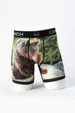 'Cinch' Men's 6" Bear Boxer Brief - Mutli
