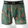 'Cinch' Men's 6" Hawaiian Boxer Brief - Blue