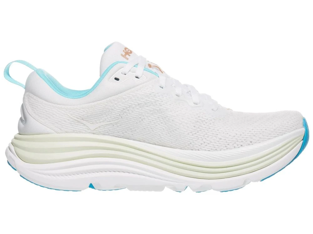 'HOKA' Women's Gaviota 5 - Frost / Rose Gold 1 'HOKA' Women's Gaviota 5 - Frost / Rose Gold