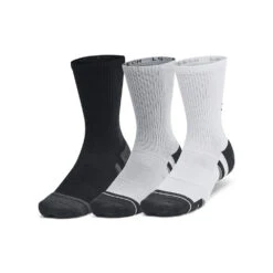 'Under Armour' Men's Performance Tech 6 Pack Crew Socks - Mod Grey
