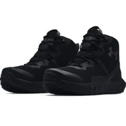 'Under Armour' Men's 6" Micro G® Valsetz Mid Tactical Boots - Black -Travs Outfitter Store s7.3023741 001 PAIR