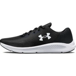 'Under Armour' Men's Charged Pursuit 3 - Black / White -Travs Outfitter Store s7.3024878 001 DETAIL4