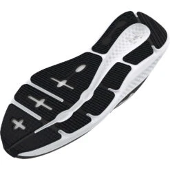 'Under Armour' Men's Charged Pursuit 3 - Black / White -Travs Outfitter Store s7.3024878 001 SOLE