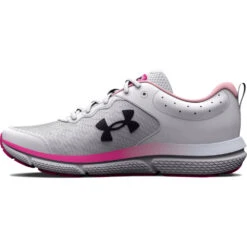 'Under Armour' Women's Charged Assert 10 - White / Rebel Pink / Black -Travs Outfitter Store s7.3026179 102 A