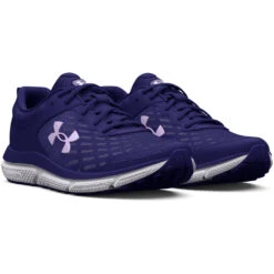'Under Armour' Women's Charged Assert 10 - Sonar Blue / Nebula Purple -Travs Outfitter Store s7.3026179 501 PAIR