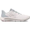 'Under Armour' Women's Charged Pursuit 3 Big Logo - White / Halo Gray / Pink Fizz