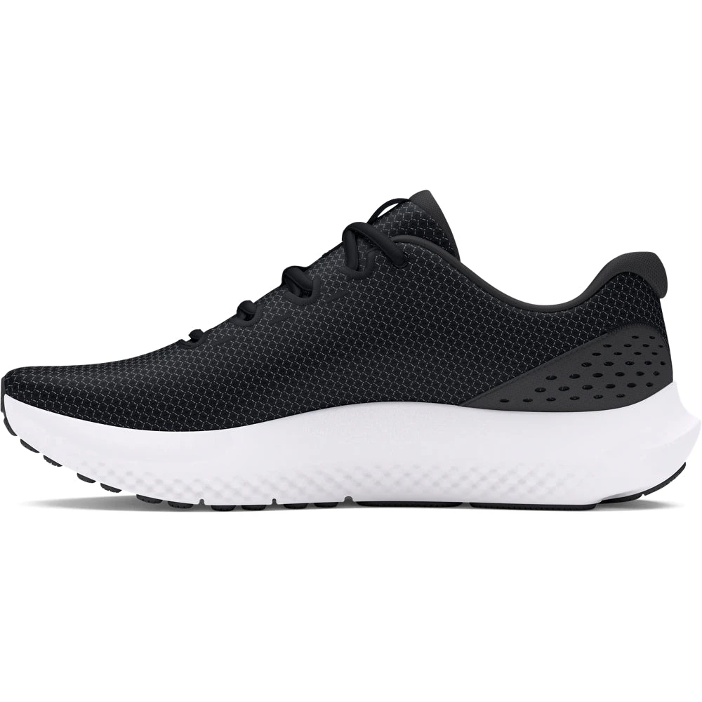 'Under Armour' Women's Charged Surge 4 - Black / Anthracite / White 2 'Under Armour' Women's Charged Surge 4 - Black / Anthracite / White - Image 2