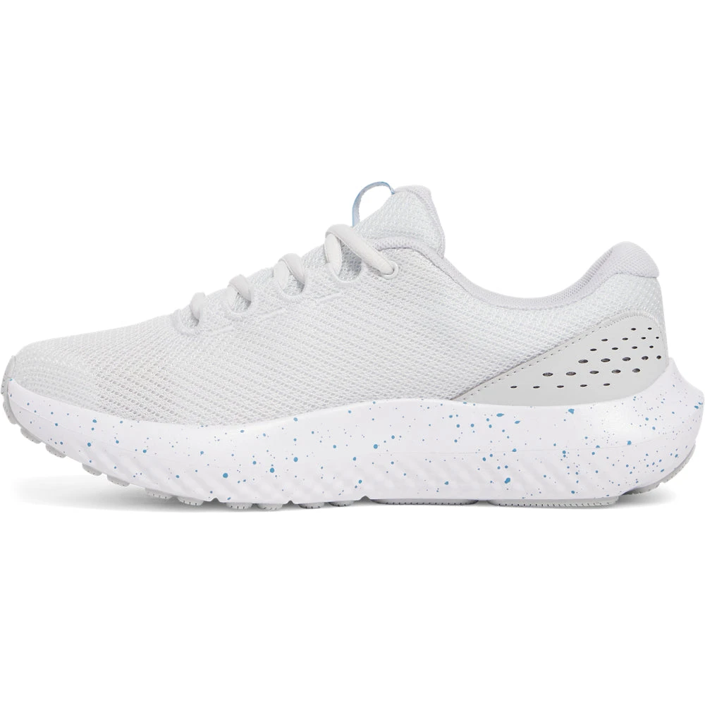 'Under Armour' Women's Charged Surge 4 - Distant Grey / Halo Grey / Ether Blue 2 'Under Armour' Women's Charged Surge 4 - Distant Grey / Halo Grey / Ether Blue - Image 2