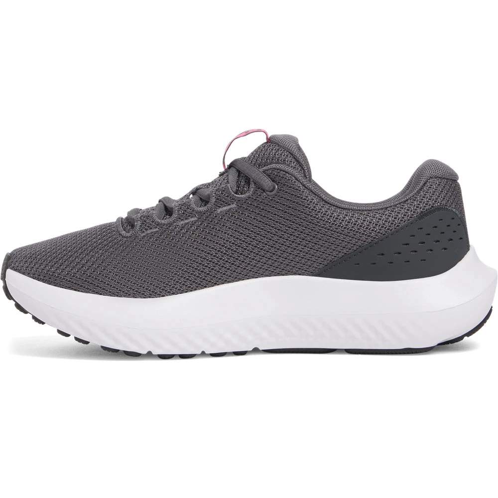 'Under Armour' Women's Charged Surge 4 - Castlerock / Anthracite / Pink 2 'Under Armour' Women's Charged Surge 4 - Castlerock / Anthracite / Pink - Image 2