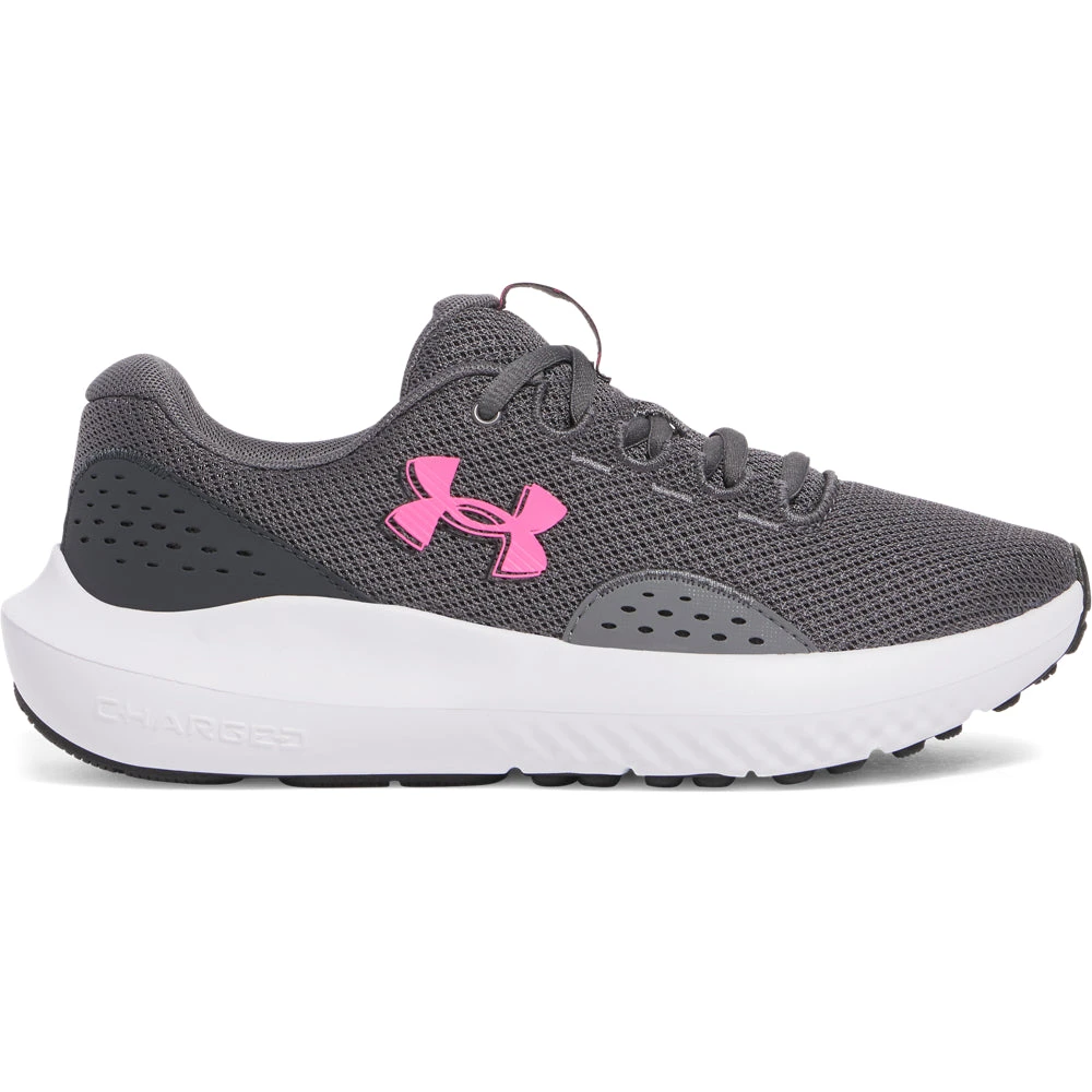 'Under Armour' Women's Charged Surge 4 - Castlerock / Anthracite / Pink 1 'Under Armour' Women's Charged Surge 4 - Castlerock / Anthracite / Pink