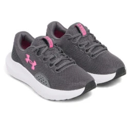 'Under Armour' Women's Charged Surge 4 - Castlerock / Anthracite / Pink 7 'Under Armour' Women's Charged Surge 4 - Castlerock / Anthracite / Pink -Travs Outfitter Store s7.3027007 025 PAIR