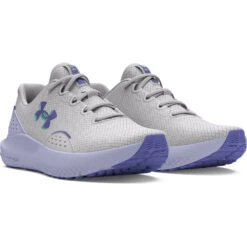 'Under Armour' Women's Charged Surge 4 - Halo Grey / Celeste / Starlight 8 'Under Armour' Women's Charged Surge 4 - Halo Grey / Celeste / Starlight -Travs Outfitter Store s7.3027007 101 PAIR