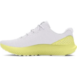 'Under Armour' Women's Charged Surge 4 - White / Sonic Yellow -Travs Outfitter Store s7.3027007 102 A