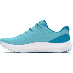 'Under Armour' Women's Charged Surge 4 - Sky Blue / Capri / White -Travs Outfitter Store s7.3027007 400 A