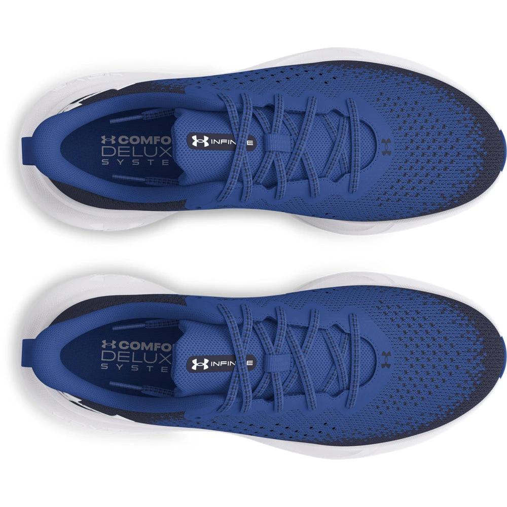 'Under Armour' Men's Infinite - Tech Blue / Black 4 'Under Armour' Men's Infinite - Tech Blue / Black - Image 4