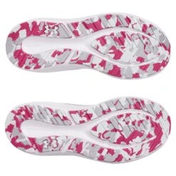 'Under Armour' Women's Pursuit 4 Running - Distant Grey / Mod Grey /Shaded Fuchsia -Travs Outfitter Store s7.3028261 023 SOLE