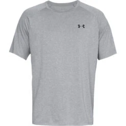 'Under Armour' Men's Tech 2.0 Tee - Steel Heather -Travs Outfitter Store s7.PS1326413 036 HF