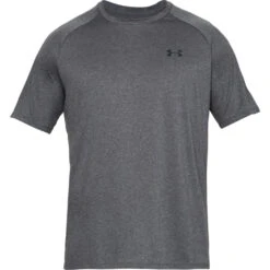'Under Armour' Men's Tech 2.0 Tee - Carbon Heather -Travs Outfitter Store s7.PS1326413 090 HF