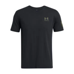 'Under Armour' Men's Freedom Flag Gradien T-Shirt - Black
