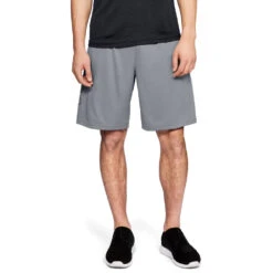 'Under Armour' Men's Tech™ Graphic Shorts - Steel -Travs Outfitter Store s7.V5 1306443 035 FC Main