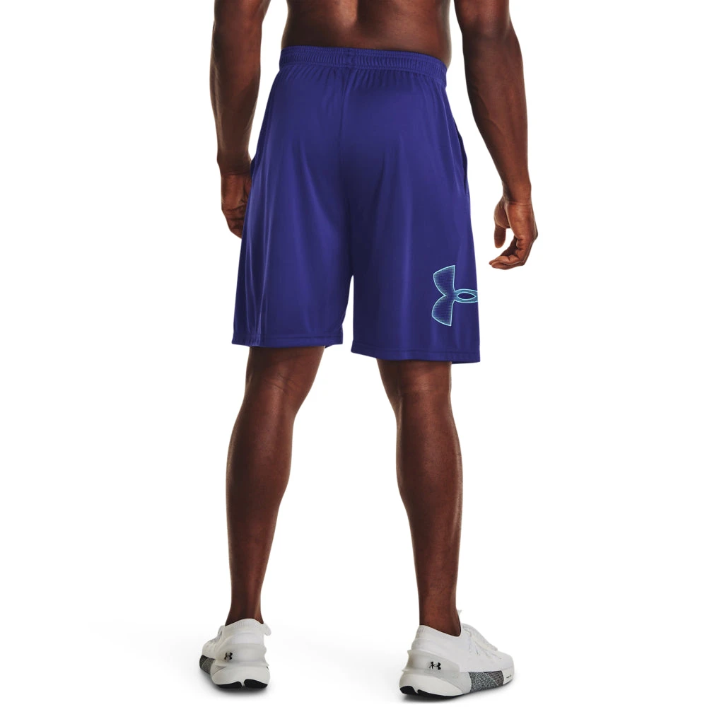 'Under Armour' Men's Tech™ Graphic Shorts - Sonar Blue 2 'Under Armour' Men's Tech™ Graphic Shorts - Sonar Blue - Image 2