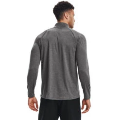 'Under Armour' Men's Tech 2.0 1/2 Zip - Carbon Heather -Travs Outfitter Store s7.V5 1328495 090 BC