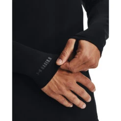 'Under Armour' Men's ColdGear® 3.0 All Season Baselayer Crew - Black -Travs Outfitter Store s7.V5 1343243 001 SIDEDET
