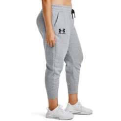 'Under Armour' Women's Rival Fleece Joggers - Steel Medium Heather (ext. Sizes) -Travs Outfitter Store s7.V5 1357035 035 SC