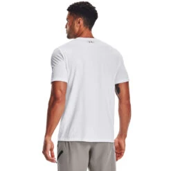 'Under Armour' Men's New Freedom BFL T-Shirt - White / Royal -Travs Outfitter Store s7.V5 1370824 100 BC