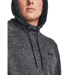 'Under Armour' Men's Armour Fleece Twist Hoodie - Black / Black 5 'Under Armour' Men's Armour Fleece Twist Hoodie - Black / Black -Travs Outfitter Store s7.V5 1373354 001 HOOD