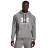 'Under Armour' Men's Rival Fleece Logo Hoodie - Castlerock Light Heather