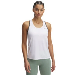 'Under Armour' Wome's Tech Knockout Tank Top - White