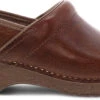 'Dansko' Women's Professional Clog - Saddle Full Grain