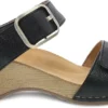 'Dansko' Women's Tanya - Black Milled Burnished