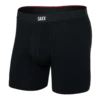 'Saxx' Men's Vibe Xtra Soft Boxer Briefs - Black